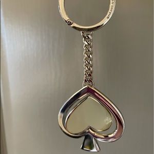 Kate Spade Swivel Heart Key Chain/Fob